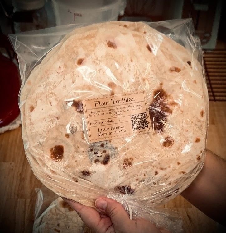 Handmade Flour Tortillas 10 Pack