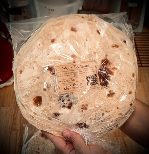 Handmade Flour Tortillas 10 Pack