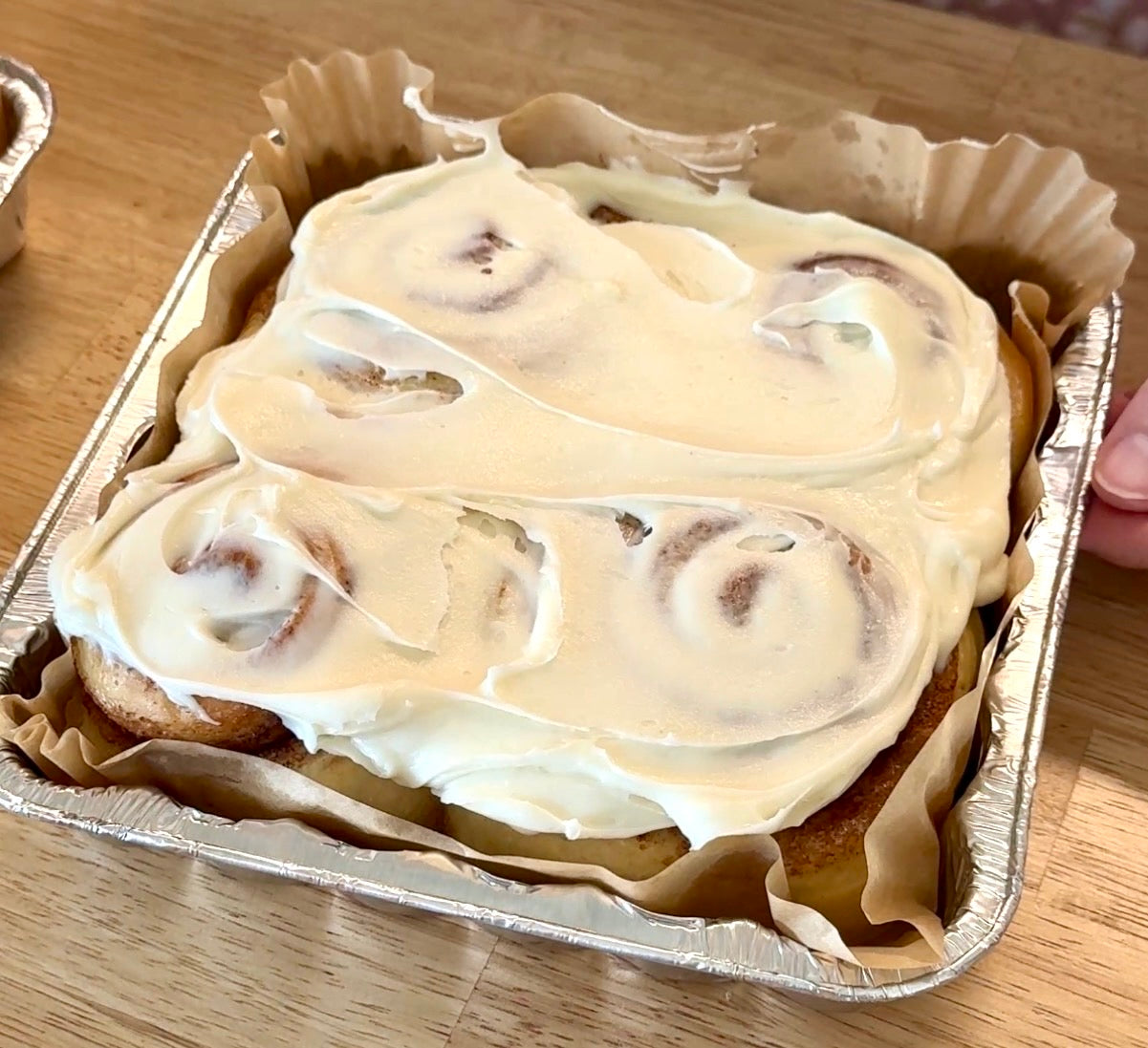 Jumbo Sourdough Cinnamon Rolls 4-Pack