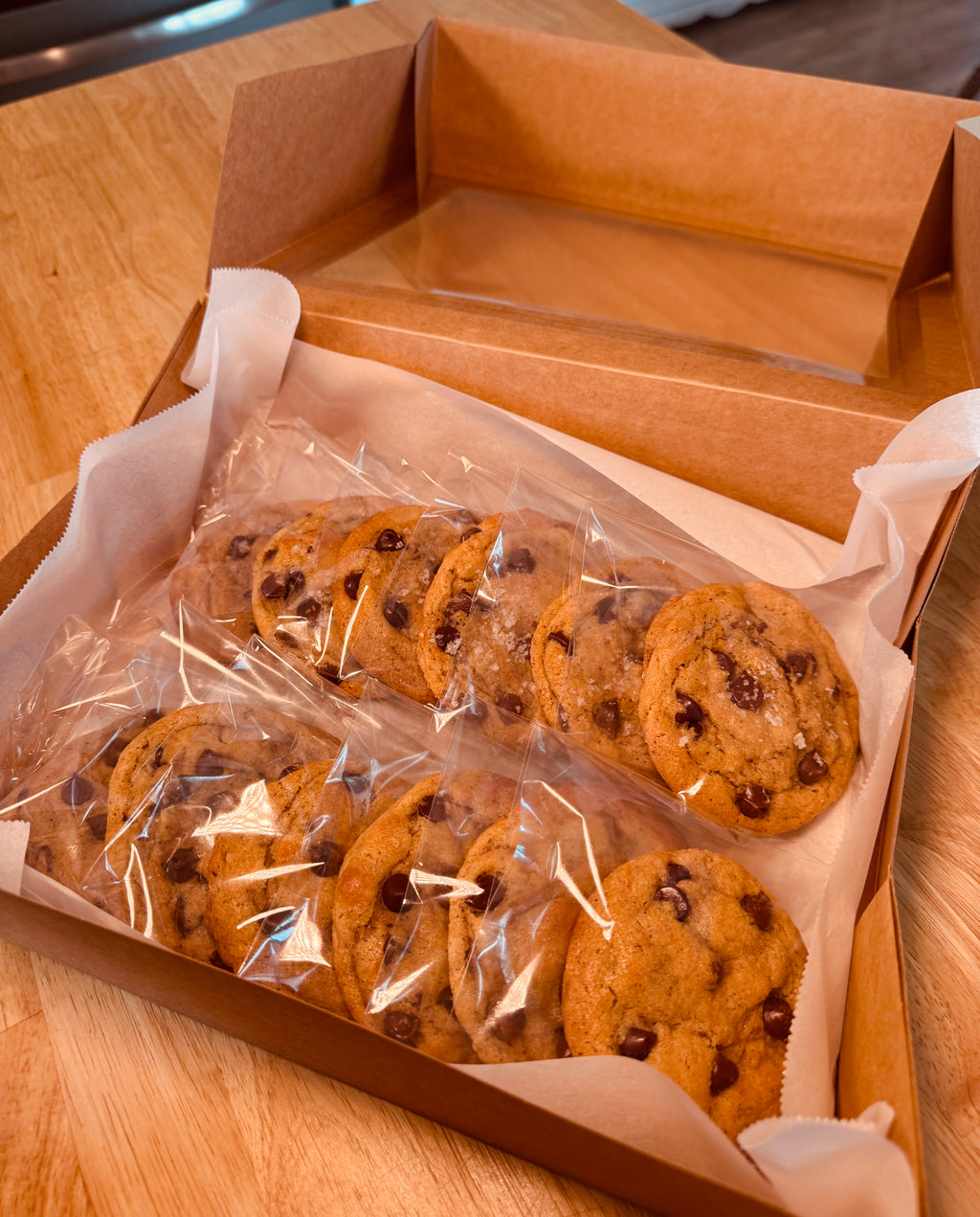 Jumbo Brown Butter Sourdough Chocolate Chip Cookies