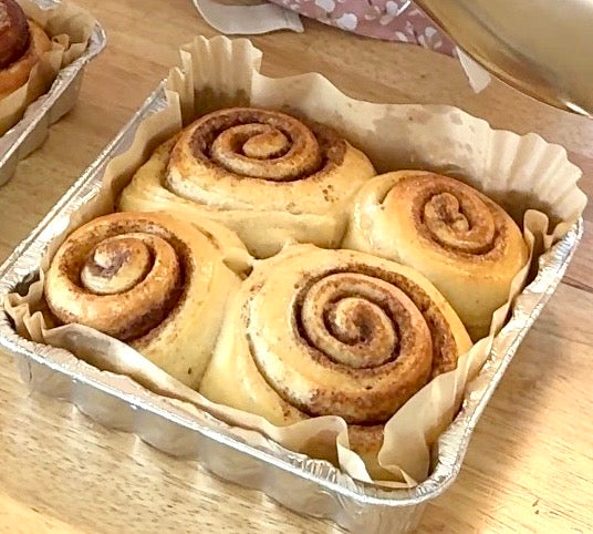 Jumbo Sourdough Cinnamon Rolls 4-Pack