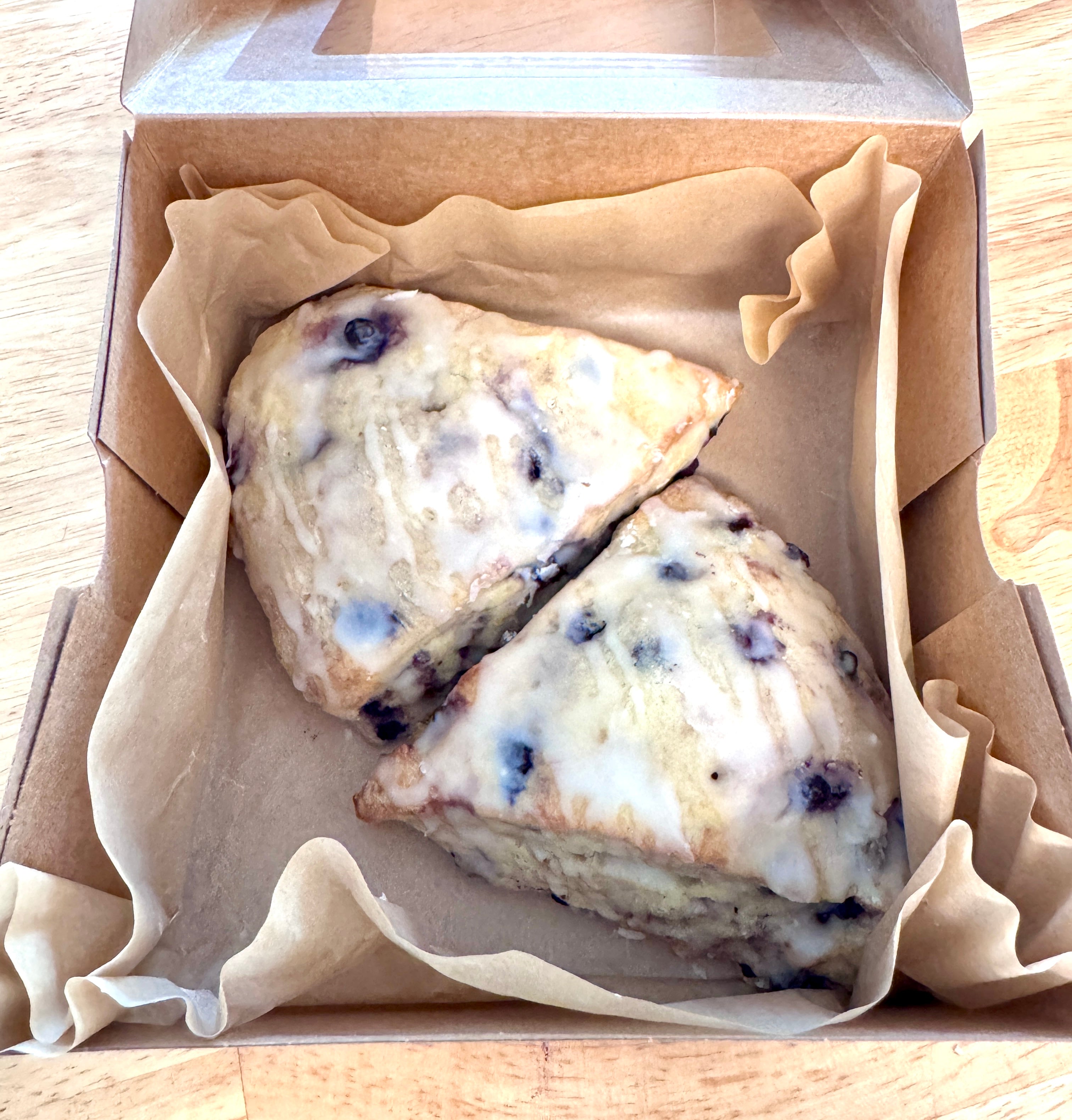 Sourdough Blueberry Lemon Scones 2-Pack